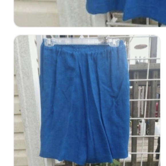 Women's Linen Bermuda Shorts Medium - Picture 6 of 6